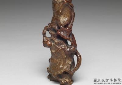 图片[2]-Natural tree root vase, Qing dynasty (1644-1911)-China Archive